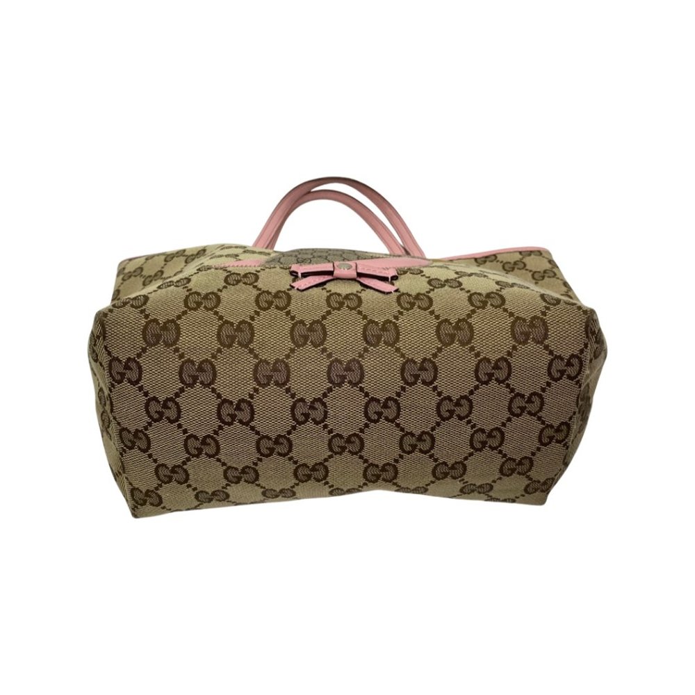 GUCCI Girls Zoo Bird GG Canvas Mini Tote Handbag - Picture 3 of 16